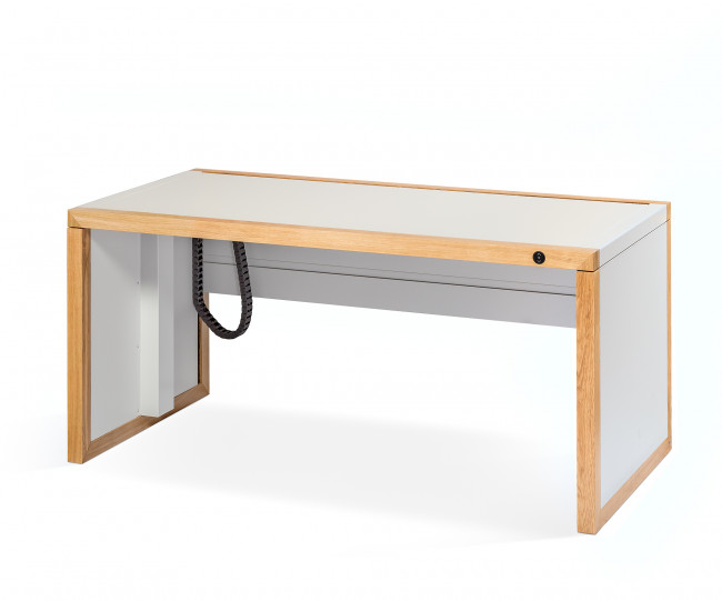 Height-adjustable desk